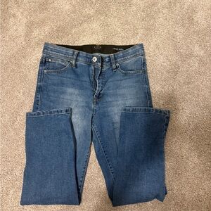 Straight leg jeans